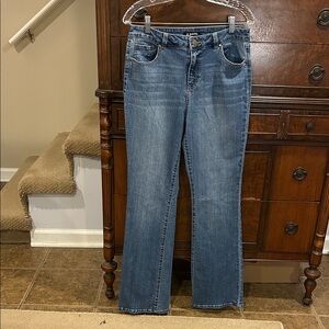 d. jeans Jeans Medium Wash Straight Leg with Stretch 10